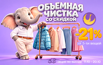 Скидка 21% при оформлении заказ...